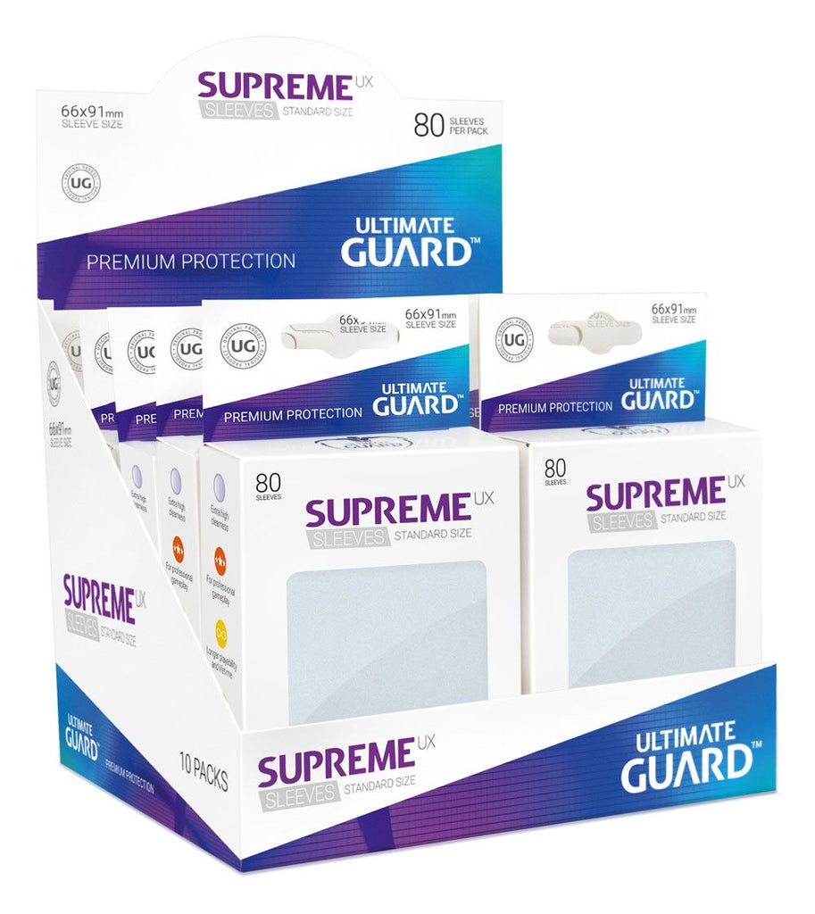 Ultimate Guard Supreme UX Sleeves Standard Size Frosted (80)