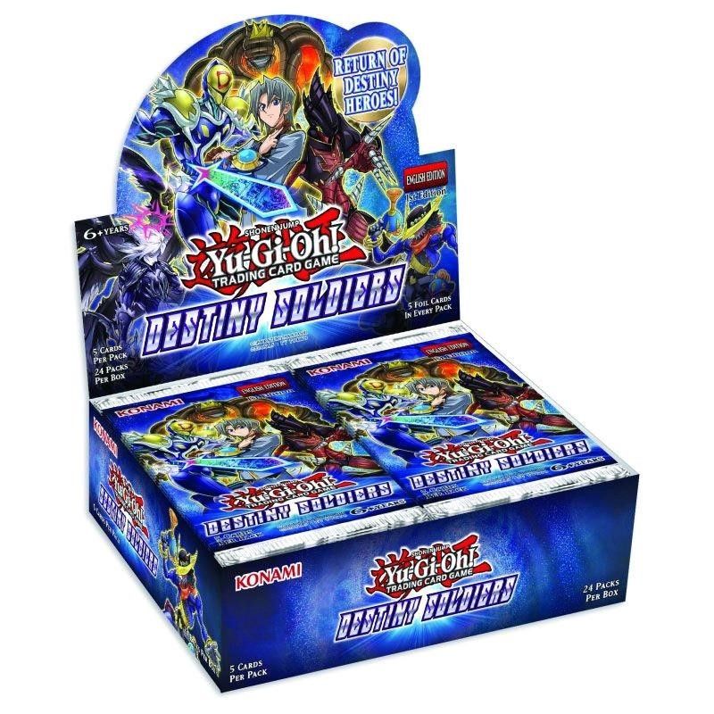 Yugioh - Destiny Soldiers Booster Display